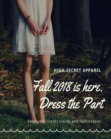 2018 Fall Season Is Upon Us: Help your Clients Dress the Part